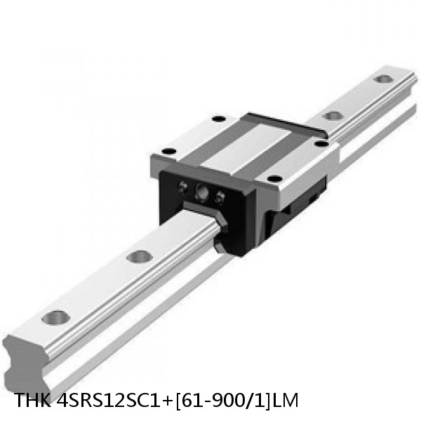 4SRS12SC1+[61-900/1]LM THK Miniature Linear Guide Caged Ball SRS Series