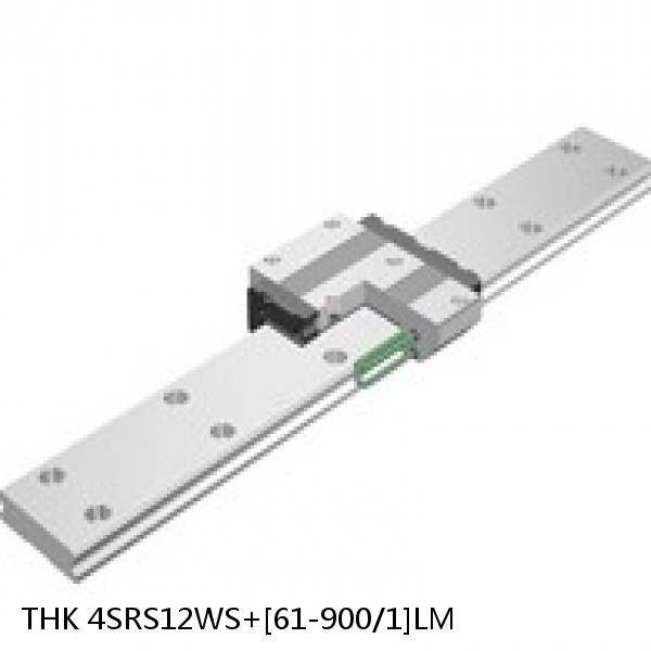 4SRS12WS+[61-900/1]LM THK Miniature Linear Guide Caged Ball SRS Series