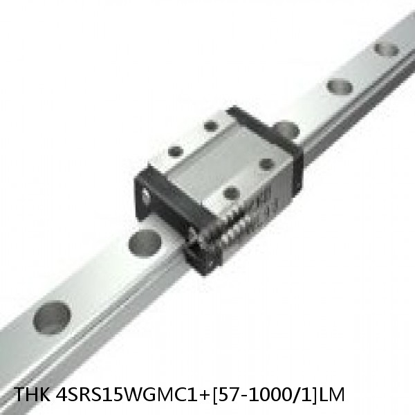 4SRS15WGMC1+[57-1000/1]LM THK Miniature Linear Guide Full Ball SRS-G Accuracy and Preload Selectable