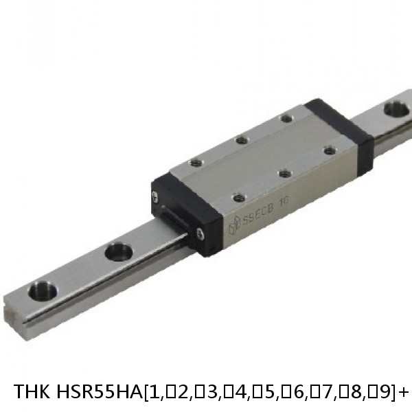 HSR55HA[1,​2,​3,​4,​5,​6,​7,​8,​9]+[219-3000/1]L THK Standard Linear Guide Accuracy and Preload Selectable HSR Series