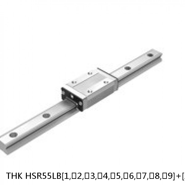 HSR55LB[1,​2,​3,​4,​5,​6,​7,​8,​9]+[219-3000/1]L[H,​P,​SP,​UP] THK Standard Linear Guide Accuracy and Preload Selectable HSR Series