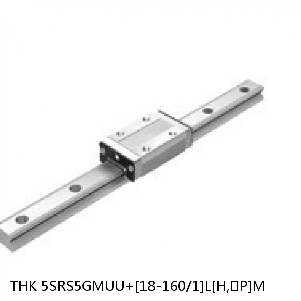 5SRS5GMUU+[18-160/1]L[H,​P]M THK Miniature Linear Guide Full Ball SRS-G Accuracy and Preload Selectable