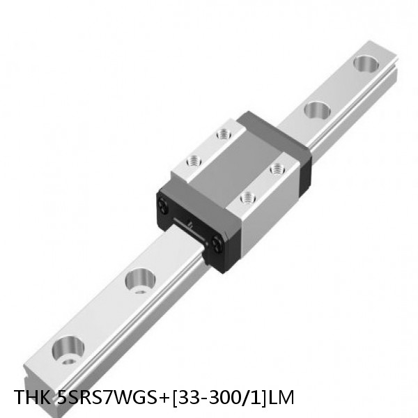 5SRS7WGS+[33-300/1]LM THK Miniature Linear Guide Full Ball SRS-G Accuracy and Preload Selectable