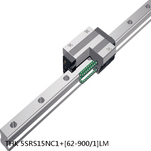 5SRS15NC1+[62-900/1]LM THK Miniature Linear Guide Caged Ball SRS Series