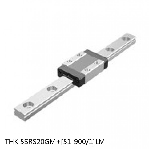 5SRS20GM+[51-900/1]LM THK Miniature Linear Guide Full Ball SRS-G Accuracy and Preload Selectable