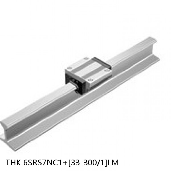 6SRS7NC1+[33-300/1]LM THK Miniature Linear Guide Caged Ball SRS Series