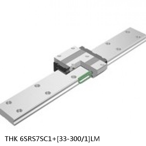 6SRS7SC1+[33-300/1]LM THK Miniature Linear Guide Caged Ball SRS Series