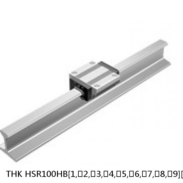 HSR100HB[1,​2,​3,​4,​5,​6,​7,​8,​9][RR,​SS,​UU]+[351-3000/1]L THK Standard Linear Guide Accuracy and Preload Selectable HSR Series