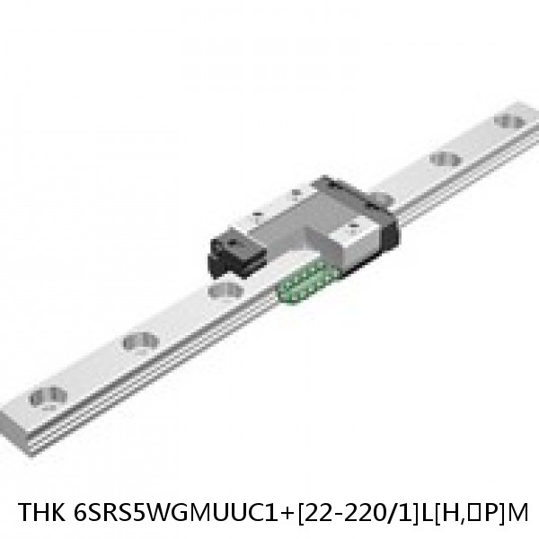 6SRS5WGMUUC1+[22-220/1]L[H,​P]M THK Miniature Linear Guide Full Ball SRS-G Accuracy and Preload Selectable