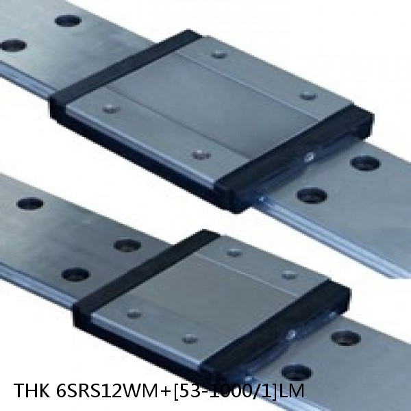 6SRS12WM+[53-1000/1]LM THK Miniature Linear Guide Caged Ball SRS Series