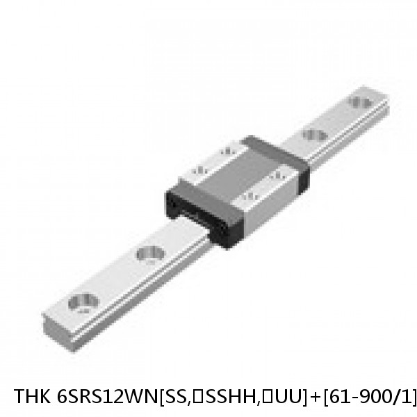 6SRS12WN[SS,​SSHH,​UU]+[61-900/1]L[H,​P]M THK Miniature Linear Guide Caged Ball SRS Series