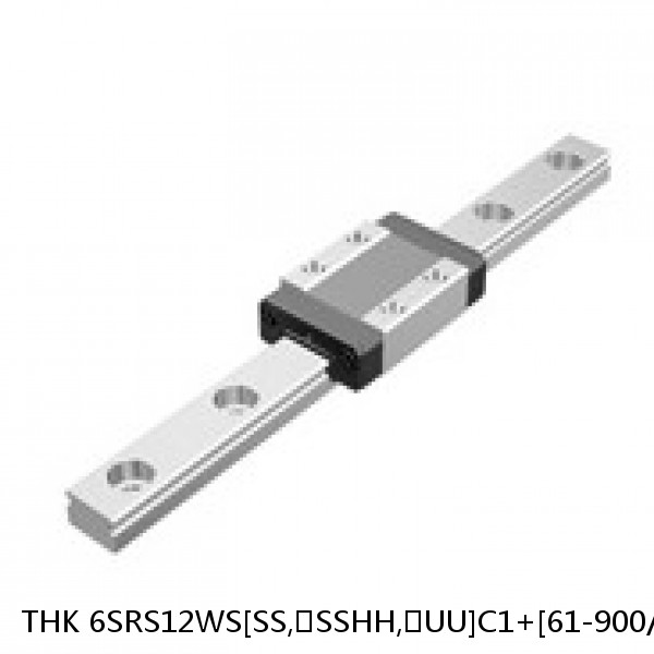 6SRS12WS[SS,​SSHH,​UU]C1+[61-900/1]L[H,​P]M THK Miniature Linear Guide Caged Ball SRS Series