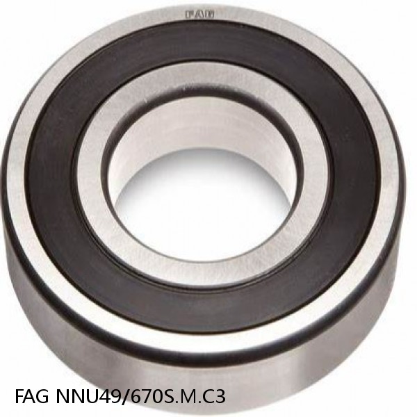 NNU49/670S.M.C3 FAG Cylindrical Roller Bearings