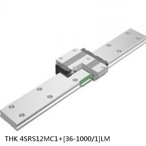 4SRS12MC1+[36-1000/1]LM THK Miniature Linear Guide Caged Ball SRS Series #1 small image
