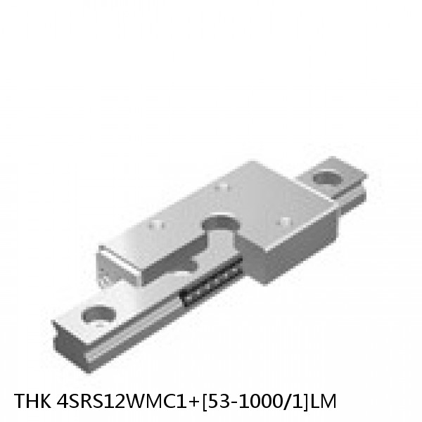 4SRS12WMC1+[53-1000/1]LM THK Miniature Linear Guide Caged Ball SRS Series #1 small image