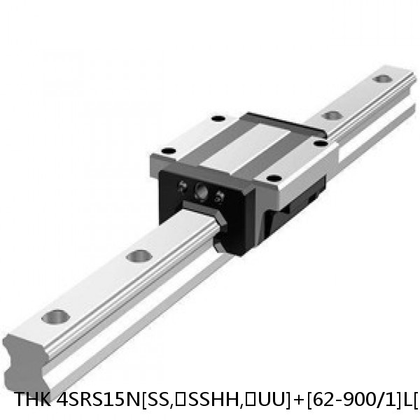 4SRS15N[SS,​SSHH,​UU]+[62-900/1]L[H,​P]M THK Miniature Linear Guide Caged Ball SRS Series