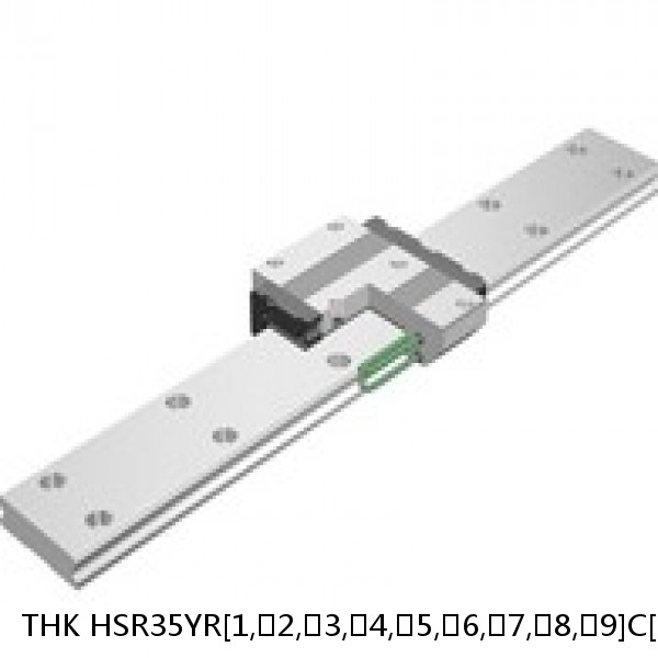 HSR35YR[1,​2,​3,​4,​5,​6,​7,​8,​9]C[0,​1]M+[123-2520/1]L[H,​P,​SP,​UP]M THK Standard Linear Guide Accuracy and Preload Selectable HSR Series #1 small image