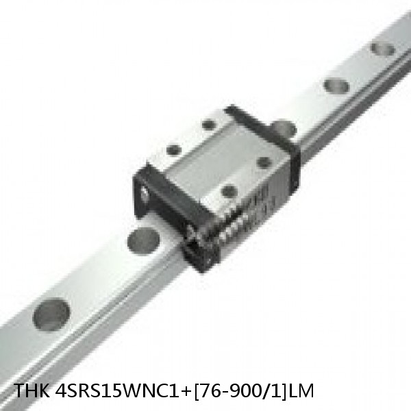 4SRS15WNC1+[76-900/1]LM THK Miniature Linear Guide Caged Ball SRS Series