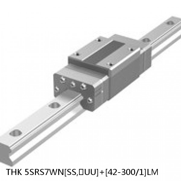 5SRS7WN[SS,​UU]+[42-300/1]LM THK Miniature Linear Guide Caged Ball SRS Series