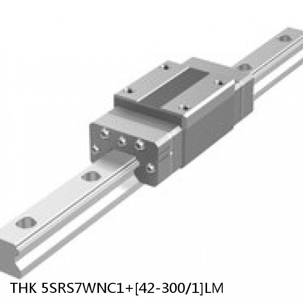 5SRS7WNC1+[42-300/1]LM THK Miniature Linear Guide Caged Ball SRS Series