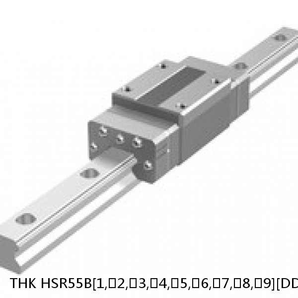 HSR55B[1,​2,​3,​4,​5,​6,​7,​8,​9][DD,​KK,​LL,​RR,​SS,​UU,​ZZ]+[180-3000/1]L THK Standard Linear Guide Accuracy and Preload Selectable HSR Series #1 small image