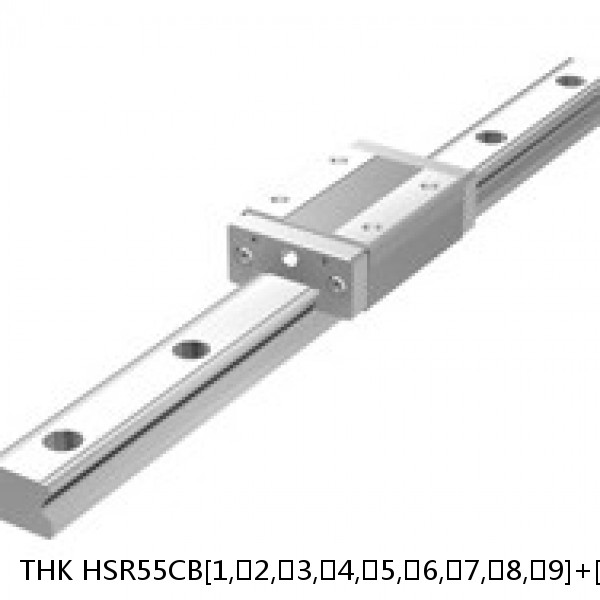 HSR55CB[1,​2,​3,​4,​5,​6,​7,​8,​9]+[180-3000/1]L THK Standard Linear Guide Accuracy and Preload Selectable HSR Series #1 small image