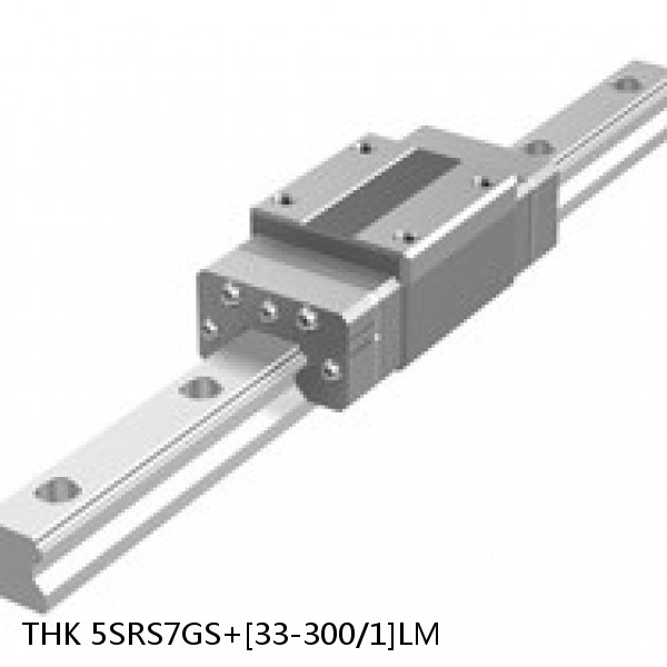 5SRS7GS+[33-300/1]LM THK Miniature Linear Guide Full Ball SRS-G Accuracy and Preload Selectable