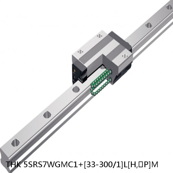 5SRS7WGMC1+[33-300/1]L[H,​P]M THK Miniature Linear Guide Full Ball SRS-G Accuracy and Preload Selectable #1 small image