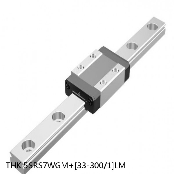 5SRS7WGM+[33-300/1]LM THK Miniature Linear Guide Full Ball SRS-G Accuracy and Preload Selectable #1 small image