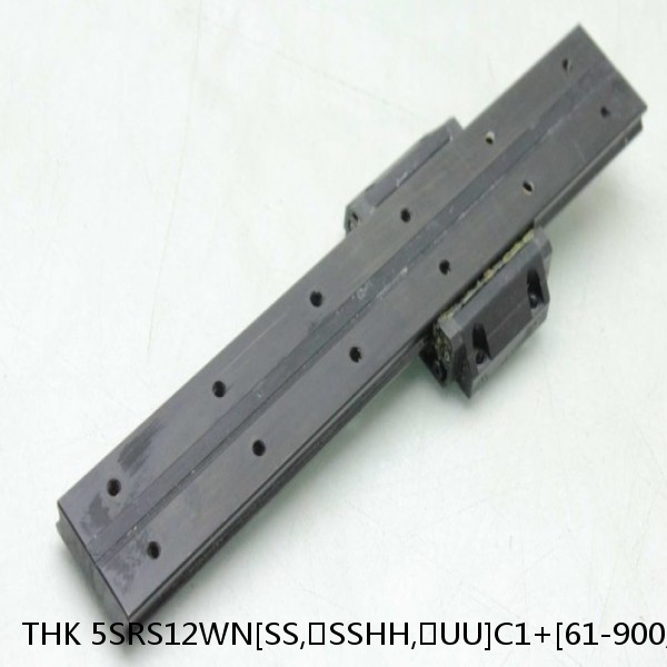 5SRS12WN[SS,​SSHH,​UU]C1+[61-900/1]L[H,​P]M THK Miniature Linear Guide Caged Ball SRS Series