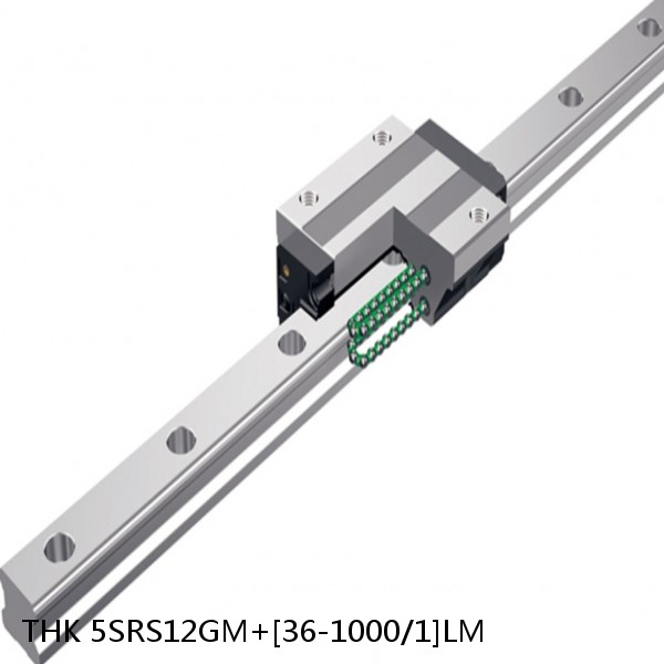 5SRS12GM+[36-1000/1]LM THK Miniature Linear Guide Full Ball SRS-G Accuracy and Preload Selectable #1 small image