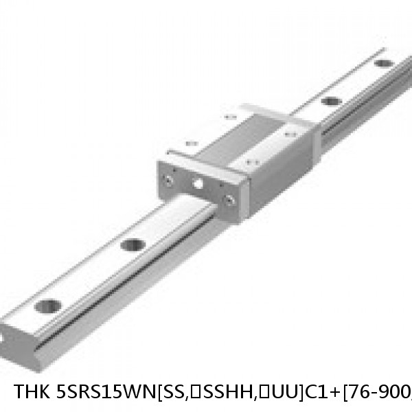 5SRS15WN[SS,​SSHH,​UU]C1+[76-900/1]LM THK Miniature Linear Guide Caged Ball SRS Series #1 small image