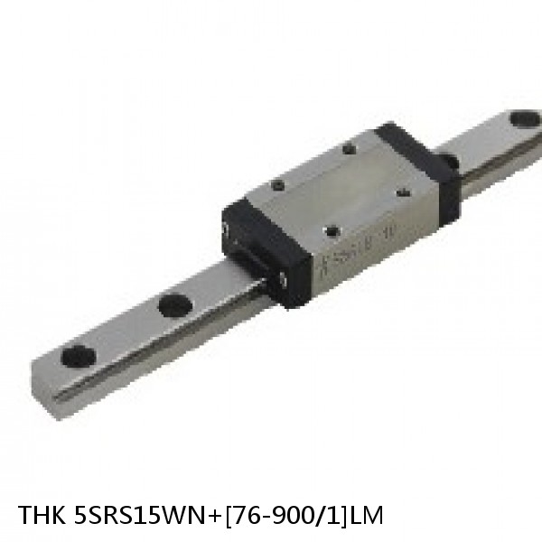 5SRS15WN+[76-900/1]LM THK Miniature Linear Guide Caged Ball SRS Series #1 small image