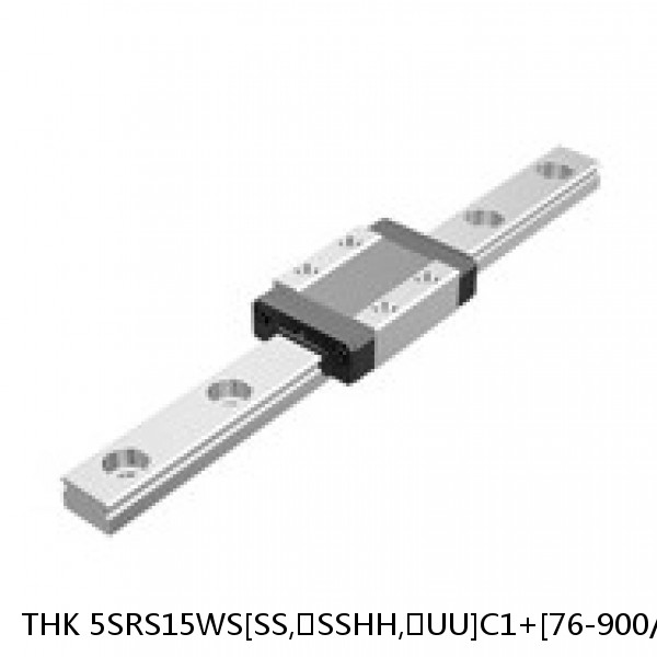 5SRS15WS[SS,​SSHH,​UU]C1+[76-900/1]L[H,​P]M THK Miniature Linear Guide Caged Ball SRS Series #1 small image