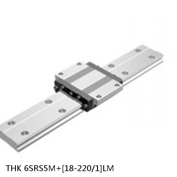 6SRS5M+[18-220/1]LM THK Miniature Linear Guide Caged Ball SRS Series #1 small image