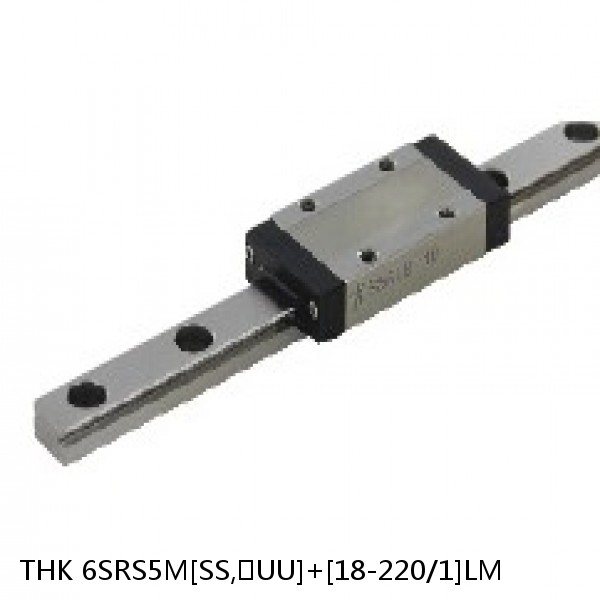 6SRS5M[SS,​UU]+[18-220/1]LM THK Miniature Linear Guide Caged Ball SRS Series #1 small image