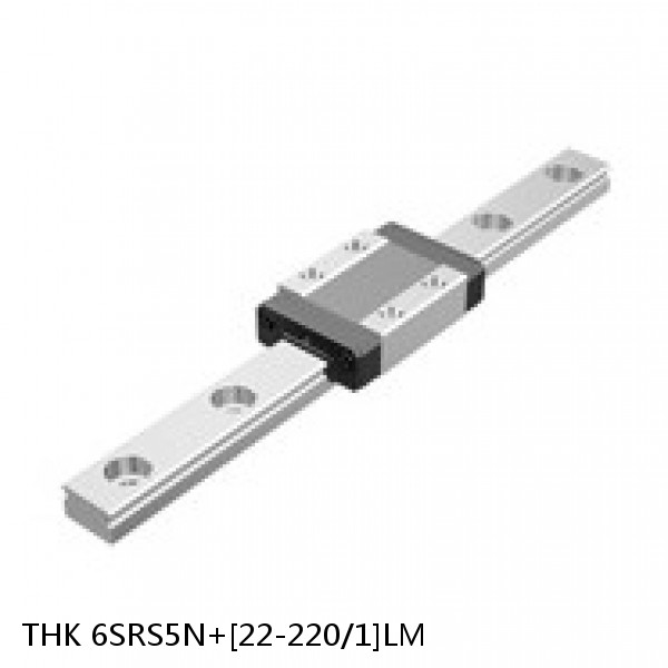6SRS5N+[22-220/1]LM THK Miniature Linear Guide Caged Ball SRS Series #1 small image