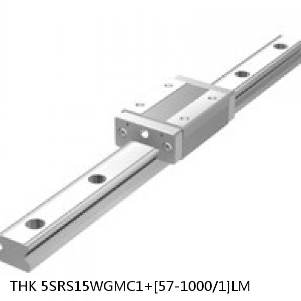 5SRS15WGMC1+[57-1000/1]LM THK Miniature Linear Guide Full Ball SRS-G Accuracy and Preload Selectable #1 small image