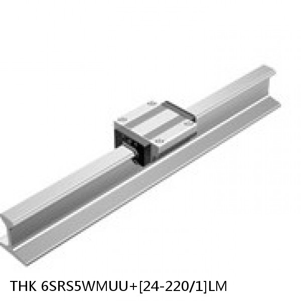 6SRS5WMUU+[24-220/1]LM THK Miniature Linear Guide Caged Ball SRS Series #1 small image
