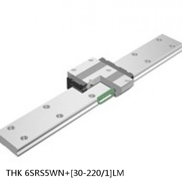 6SRS5WN+[30-220/1]LM THK Miniature Linear Guide Caged Ball SRS Series #1 small image