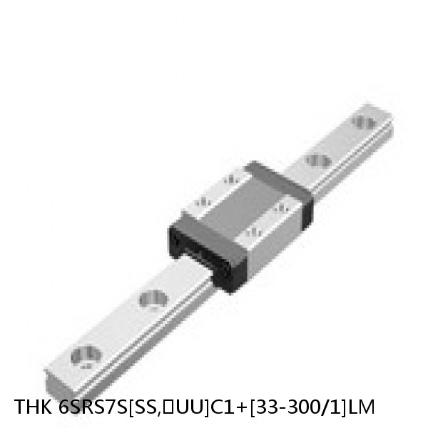 6SRS7S[SS,​UU]C1+[33-300/1]LM THK Miniature Linear Guide Caged Ball SRS Series #1 small image