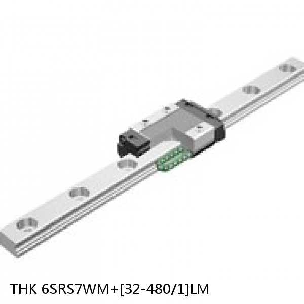 6SRS7WM+[32-480/1]LM THK Miniature Linear Guide Caged Ball SRS Series #1 small image