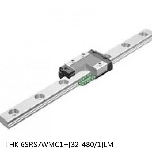 6SRS7WMC1+[32-480/1]LM THK Miniature Linear Guide Caged Ball SRS Series #1 small image