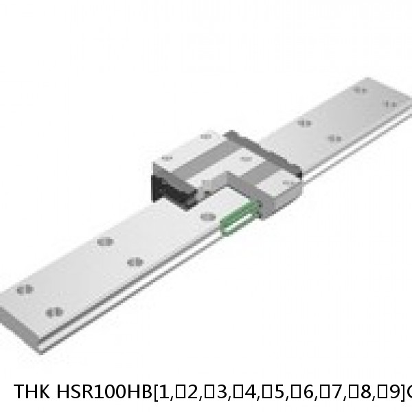 HSR100HB[1,​2,​3,​4,​5,​6,​7,​8,​9]C[0,​1]+[351-3000/1]L THK Standard Linear Guide Accuracy and Preload Selectable HSR Series