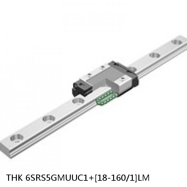 6SRS5GMUUC1+[18-160/1]LM THK Miniature Linear Guide Full Ball SRS-G Accuracy and Preload Selectable #1 small image