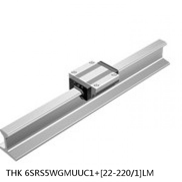 6SRS5WGMUUC1+[22-220/1]LM THK Miniature Linear Guide Full Ball SRS-G Accuracy and Preload Selectable