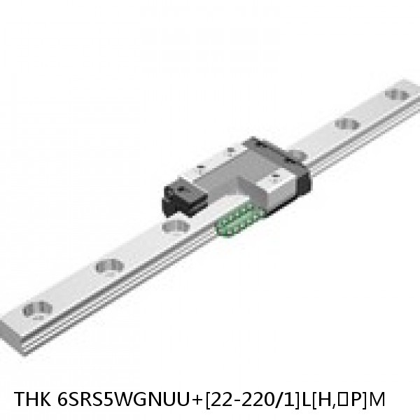 6SRS5WGNUU+[22-220/1]L[H,​P]M THK Miniature Linear Guide Full Ball SRS-G Accuracy and Preload Selectable #1 small image