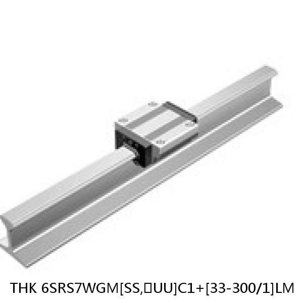 6SRS7WGM[SS,​UU]C1+[33-300/1]LM THK Miniature Linear Guide Full Ball SRS-G Accuracy and Preload Selectable #1 small image