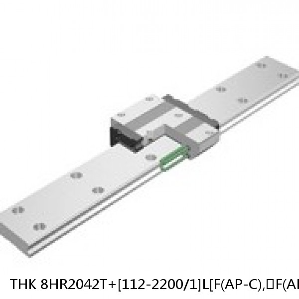 8HR2042T+[112-2200/1]L[F(AP-C),​F(AP-CF),​F(AP-HC)] THK Separated Linear Guide Side Rails Set Model HR #1 small image