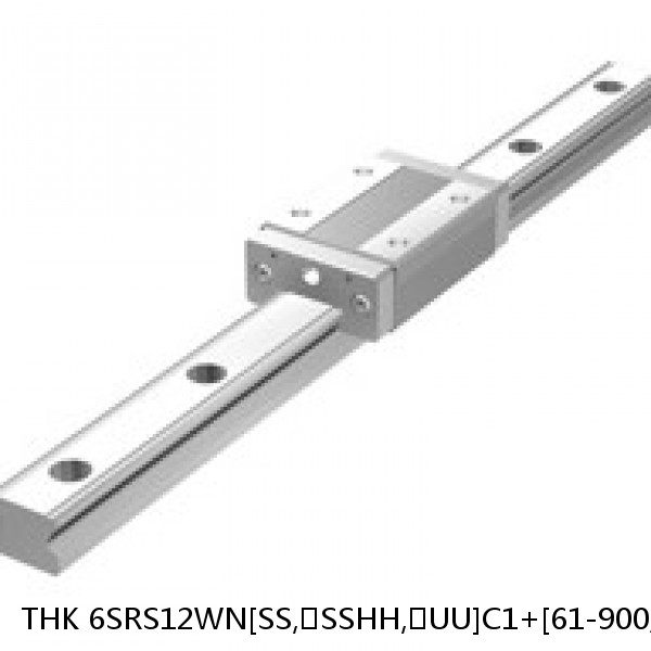 6SRS12WN[SS,​SSHH,​UU]C1+[61-900/1]LM THK Miniature Linear Guide Caged Ball SRS Series #1 small image